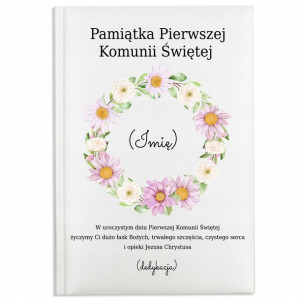 BIBLIA Pamiątka I KOMUNII ŚWIĘTEJ DEDYKACJA Wzory