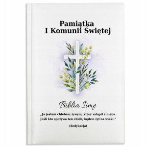 BIBLIA Pamiątka I KOMUNII ŚWIĘTEJ Twoje IMIĘ Wzory