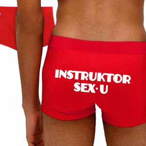 BOKSERKI Prezent Instruktor SEXU Wiele WZORÓW XL