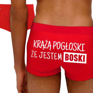 BOKSERKI Śmieszny Prezent na WALENTYNKI Wzory M