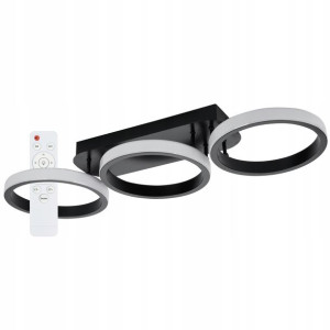 Lampa sufitowa LED PLAFON żyrandol 54W + PILOT