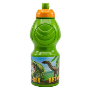 DINO DZIECIĘCY Bidon z ustnikiem 400 ml DINOZAUR