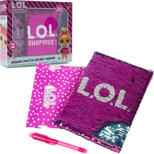 L.O.L. Surprise Sequin Switch Secret Keeper Pamiętnik z cekinami