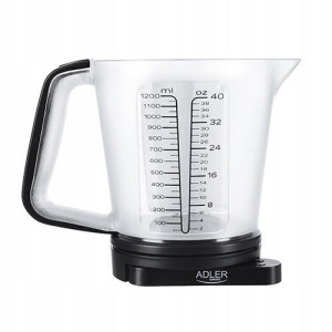 Waga Kuchenna Z Kubkiem Udźwig 5kg Adler Ad3178