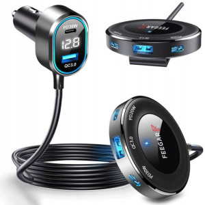 Rozdzielacz Samochodowy Zapalniczki 12-24v 5x Usb