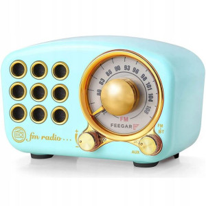 Radio Kuchenne Retro Fm Bluetooth Usb Sd Vintage
