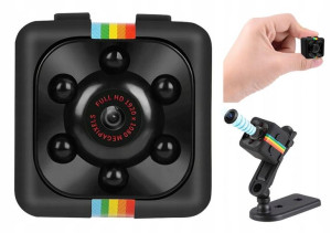 Mini Kamera Full Hd Sq11 Szpiegowska Detekcja Ruch