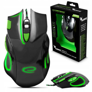 Mysz Gamingowa Myszka Dla Graczy 2400 Dpi Led