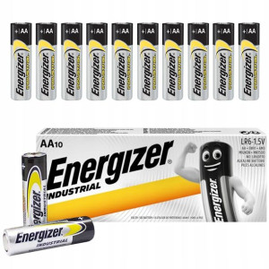 10x Baterie Alkaliczne Energizer Aa R6 Lr6 Mocne !