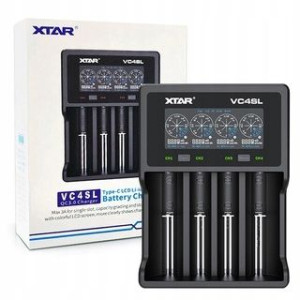 Ładowarka Xtar Vc4 Sl 18650 Li-ion Ni-mh Ni-cd