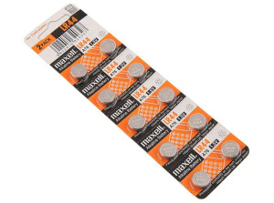 10x Bateria Alkaliczna Maxell Lr44 Ag13 A76 L1154