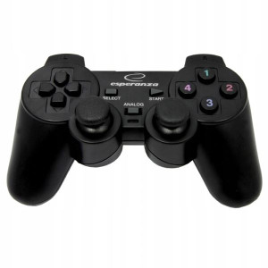 Gamepad Pad Do Pc Wibracja Analog Usb Przewodowy