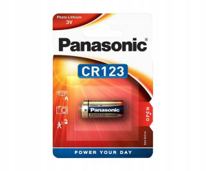 Bateria Litowa Panasonic Cr123 Dl123 Cr123a 123