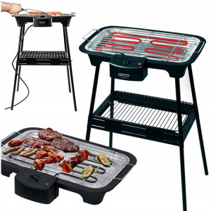 Grill Elektryczny Stojący Stołowy Balkonowy 2400w