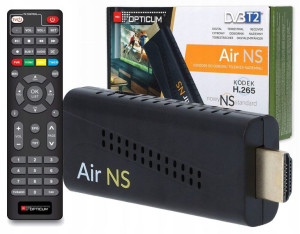 Dekoder Tuner Tv Naziemnej Hdmi Dvb-t2 Hevc H.265