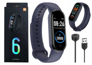 M6 Smartband Opaska Sportowa Smartwatch Zegarek