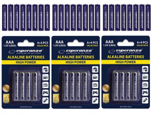 Baterie Aaa R3 Alkaliczne Paluszki Małe 1.5v 24szt