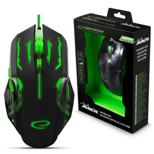 Mysz Gamingowa Myszka Dla Graczy 2400 Dpi Led