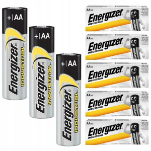 50x Baterie Alkaliczne Energizer Aa R6 Lr6 Mocne !