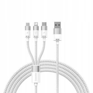Baseus StarSpeed kabel 3w1 Micro Lightning USB-C