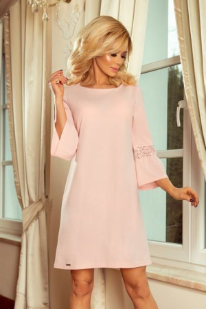 Numoco Sukienka Model Margaret 190-1 Pastel Pink S