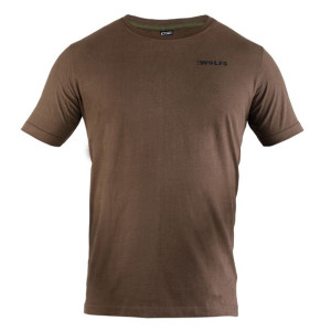 T-Shirt brązowy 2WOLFS  -XL