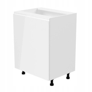 Szafka dolna 60 Lewa ASPEN D60-L biały połysk