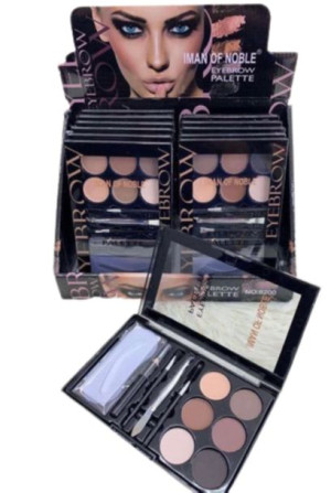 Paletka do brwi EYEBROW PALETTE -zestaw + szablony