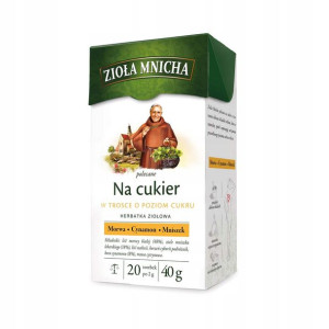 Big-Active Herbata Ziołowa Zioła Mnicha Na Cukier