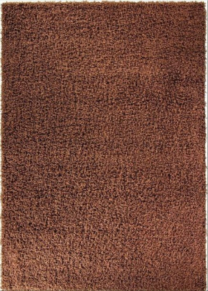 Dywaneo Brazowy Dywan Shaggy Włochacz 5cm 080x200