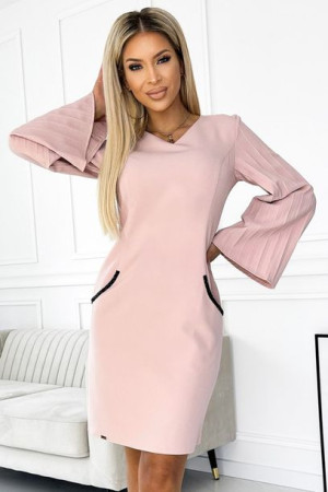 Numoco Sukienka Model 438-2 Powder Pink M