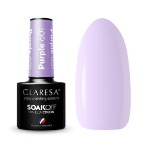 Claresa 601 Purple lakier hybrydowy 5ml