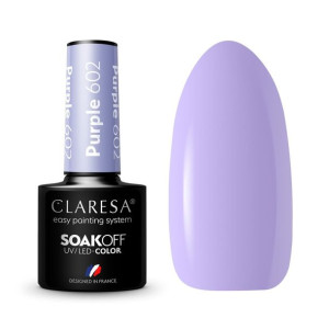 Claresa 602 Purple lakier hybrydowy 5ml
