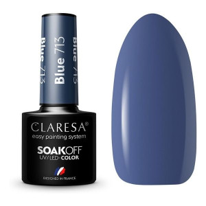 Claresa 713 Blue lakier hybrydowy 5ml