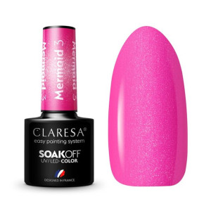 Claresa mermaid 3 pink 5ml lakier hybrydowy