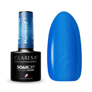 Claresa mermaid 7 blue 5ml lakier hybrydowy