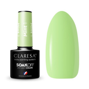 Claresa mint 1 frog 5ml lakier hybrydowy