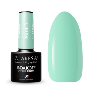 Claresa mint 3 grass 5ml lakier hybrydowy