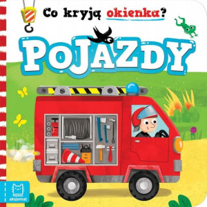 Książka Co kryją okienka? Pojazdy Aksjomat