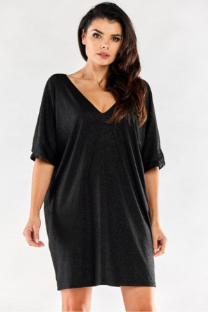 Awama Sukienka Model A557 Black Uniwersalny