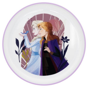Kraina Lodu Talerz Plastikowy Antypoślizgowy Frozen
