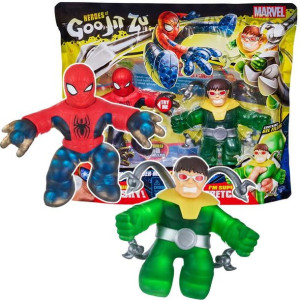 HEROES of GOO JIT ZU DC Spider Man vs Dr Octopus