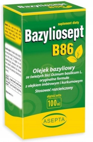 ASEPTA Bazyliosept B86 Olejek bazyliowy 100 ml