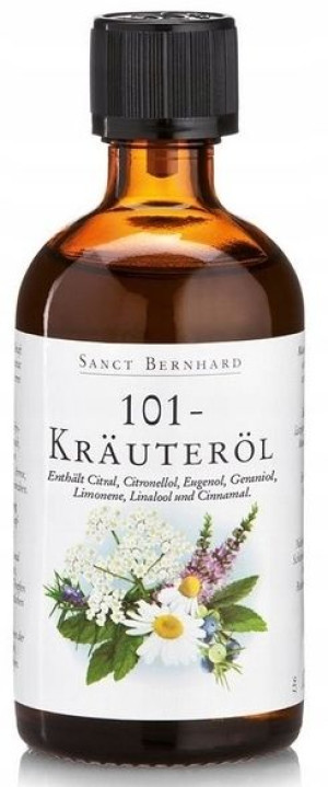 Olejek ziołowy 101 ziół 100 ml Sanct Bernhard