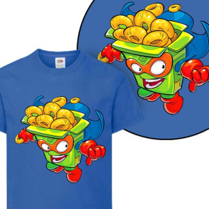 KOSZULKA dla Dzieci SUPER ZINGS Różne Wzory 134cm