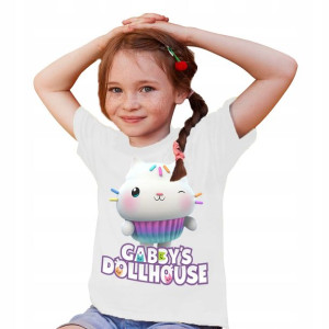 Koszulka dla Dziecka KOCI Domek GABI MiX - 134 cm