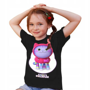 Koszulka Dzieci KOCI Domek GABI MiX Wzory - 158 cm