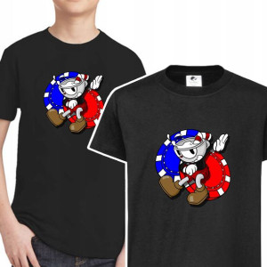 KOSZULKA DZIECIĘCA CUPHEAD Wiele Wzorów - 146 cm