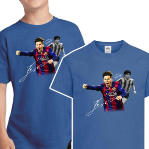 Koszulka DZIECIĘCA MESSI Maradona Wzory - 122 cm