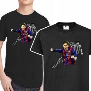 Koszulka DZIECIĘCA MESSI Maradona Wzory - 134 cm